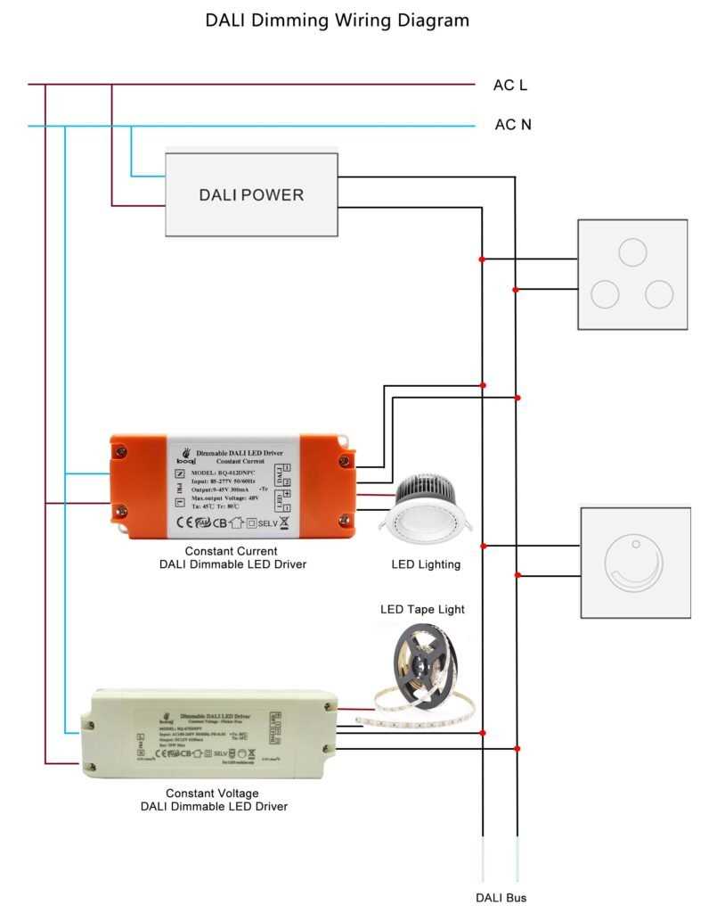 led light dimmer circuit diagram