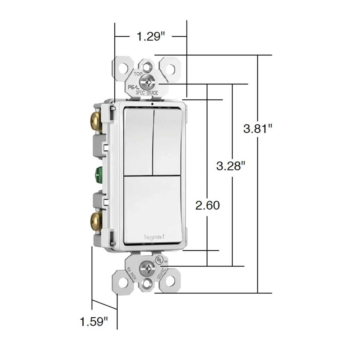 legrand light switch wiring diagram