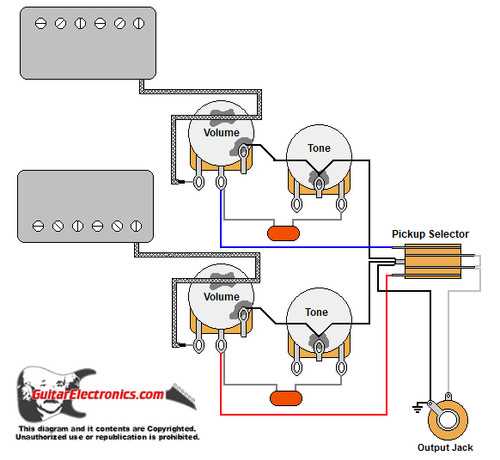 les paul 50s wiring diagram