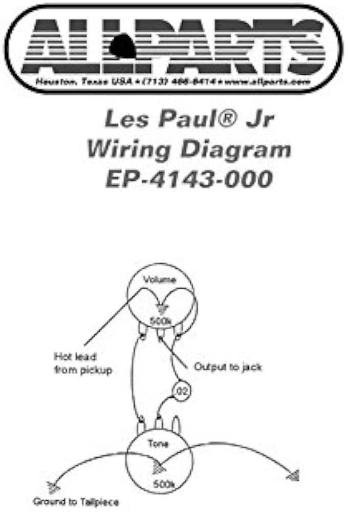 les paul jr wiring diagram