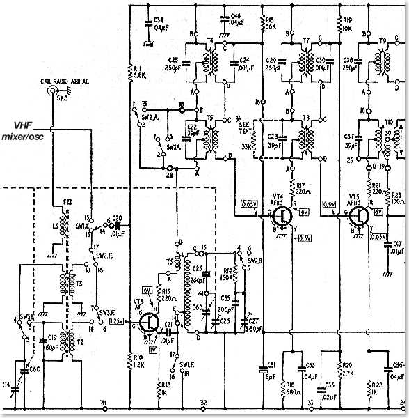 am fm radio circuit diagram am fm radio circuit diagram