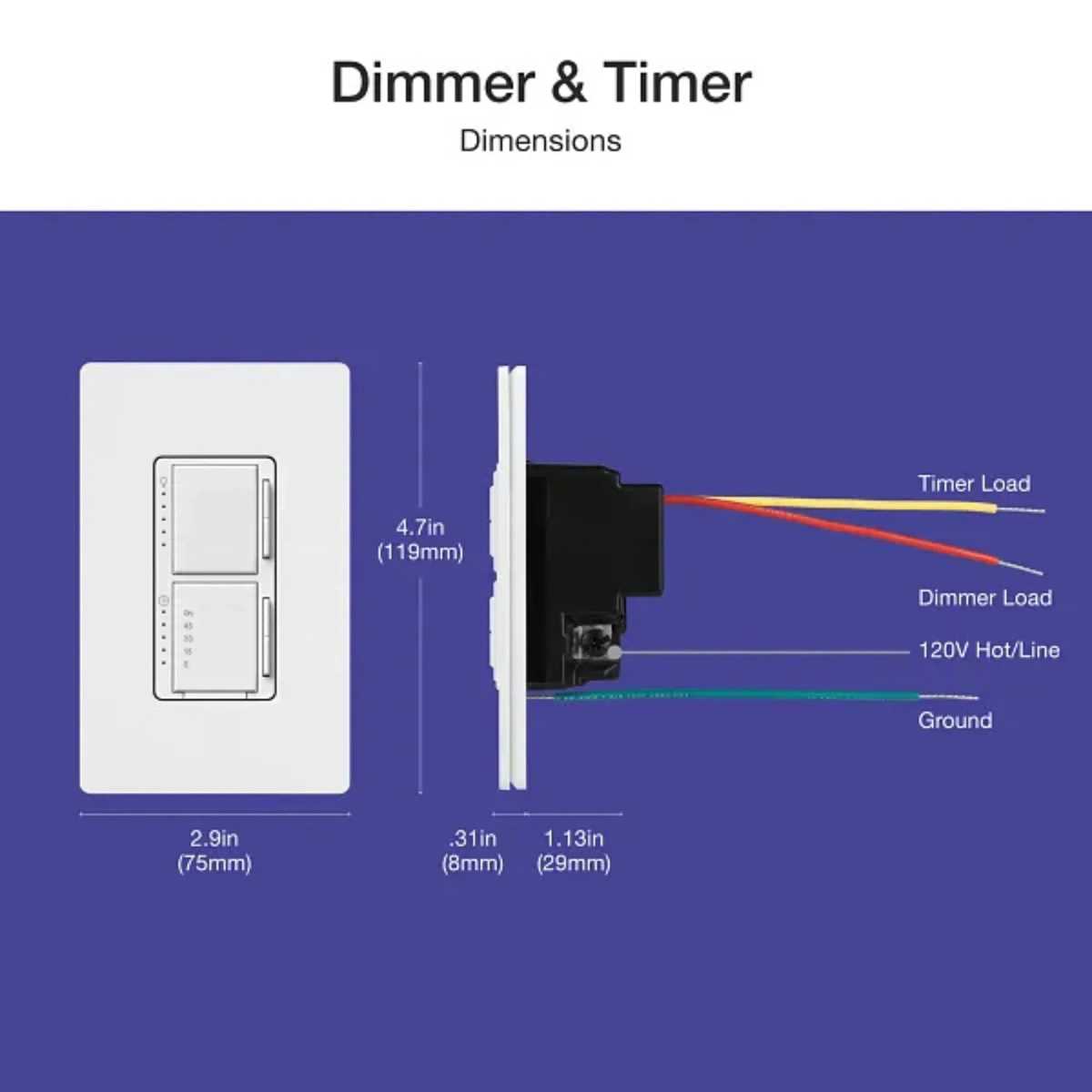 lutron dimmer switch wiring diagram