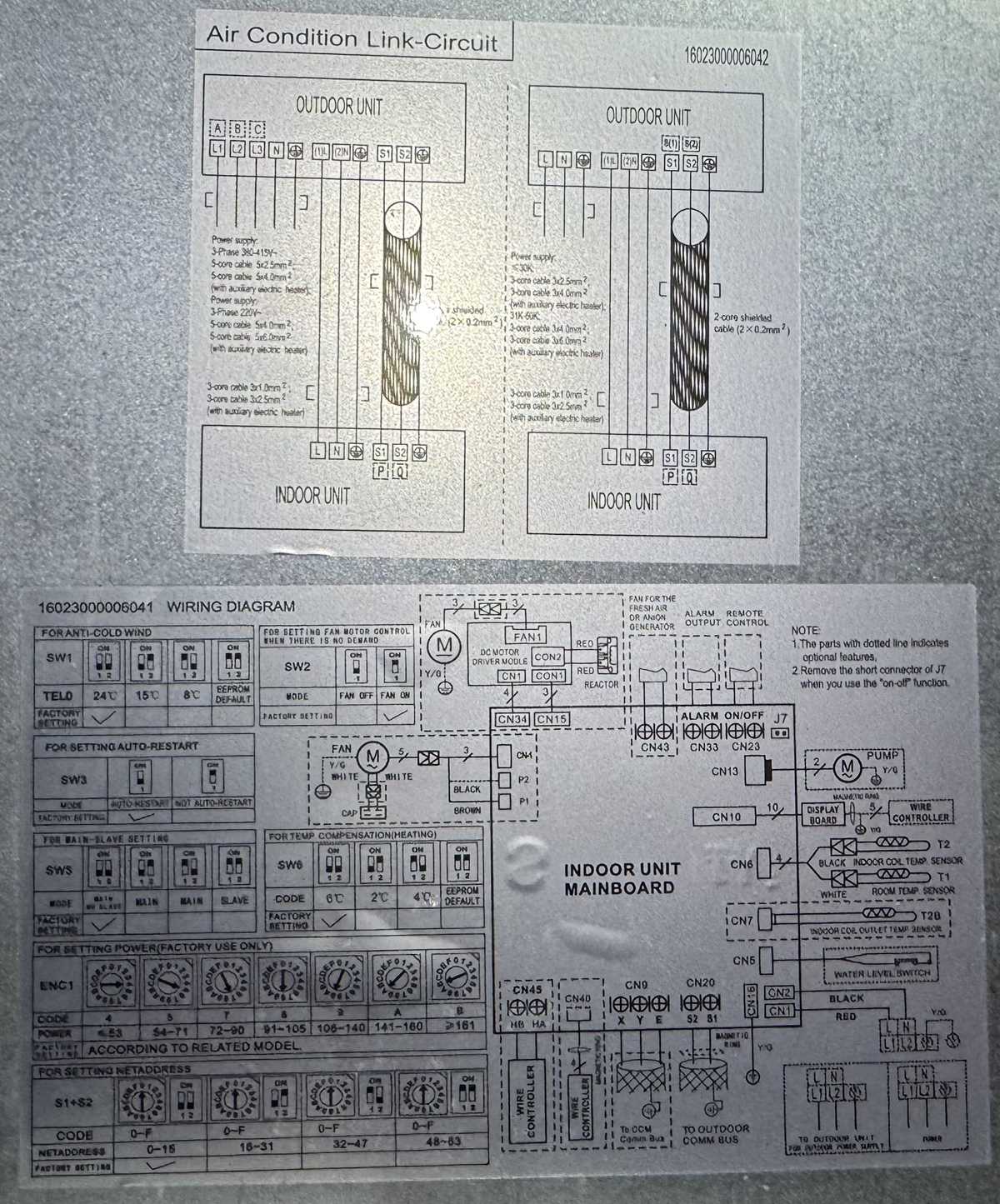 a c outdoor unit wiring diagram