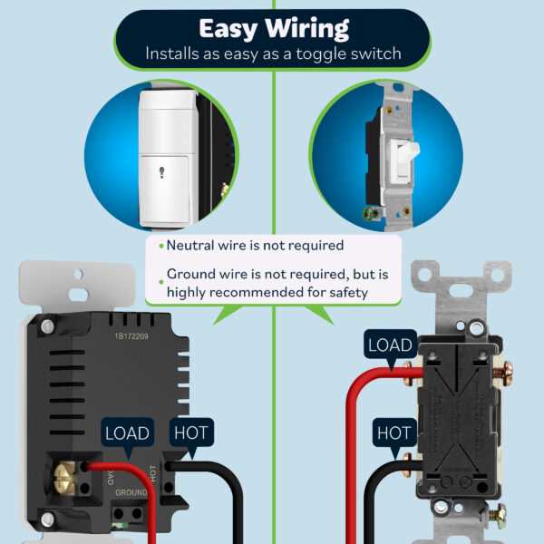 motion sensor light switch circuit diagram