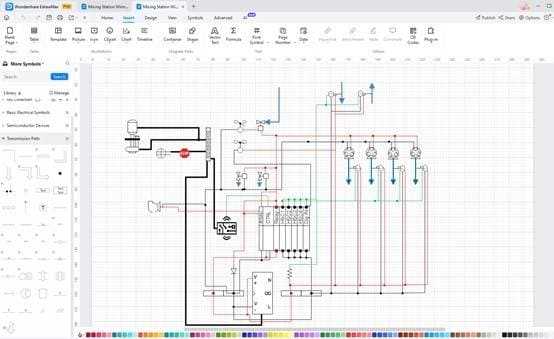 circuit schematic diagram maker