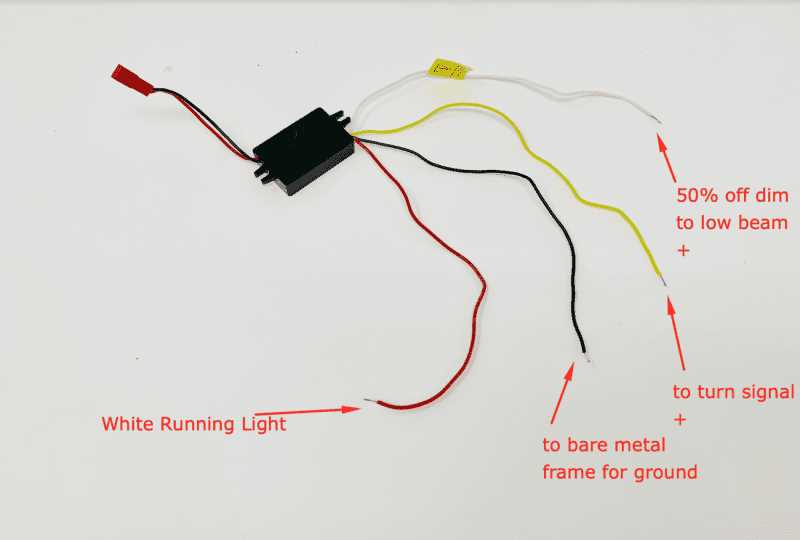 3 wire led light wiring diagram
