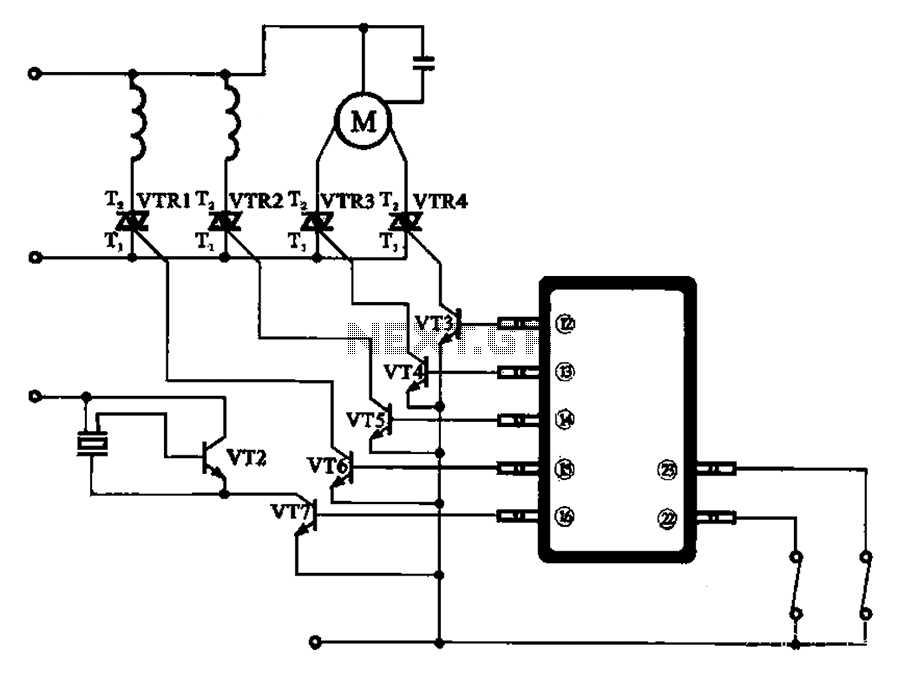 circuit diagram of washing machine