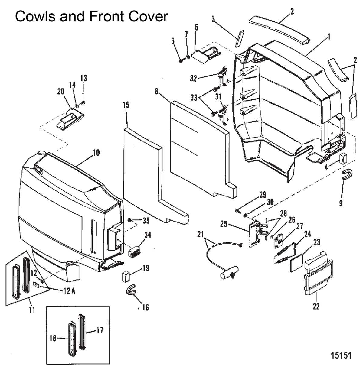 90 hp mercury outboard parts diagram