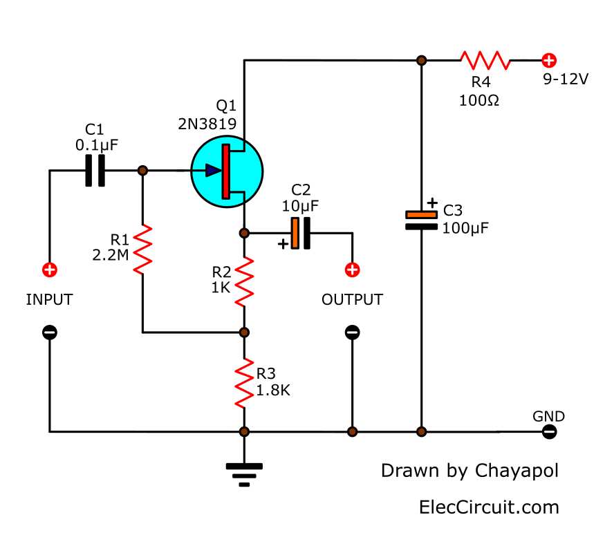 mic preamp circuit diagram mic preamp circuit diagram