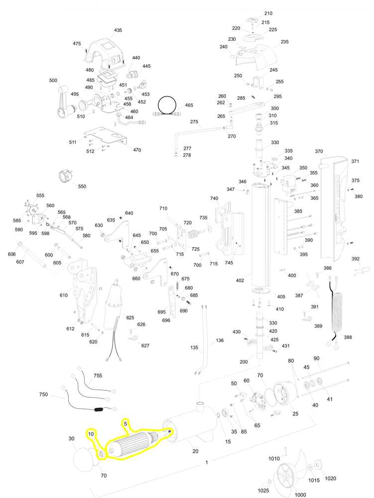 minn kota maxxum parts diagram