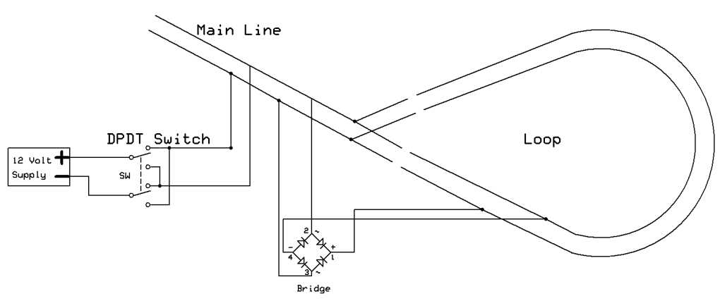 model railway circuit diagrams