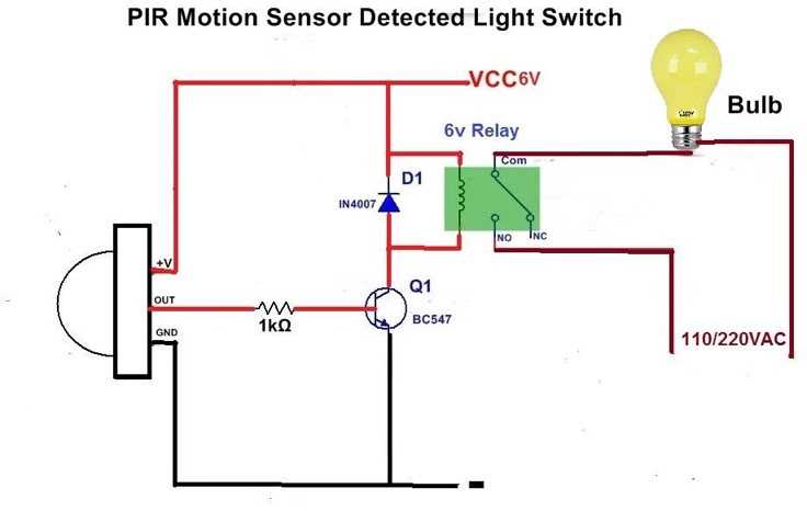 motion sensor light switch wiring diagram motion sensor light switch wiring diagram