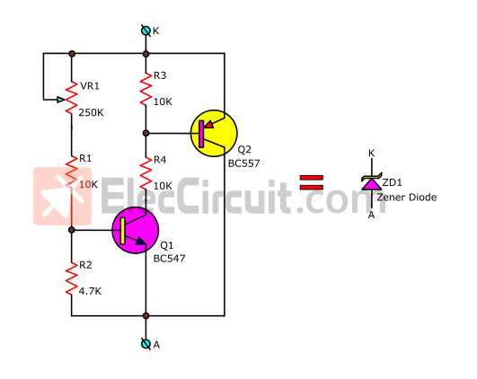 circuit diagram with diode