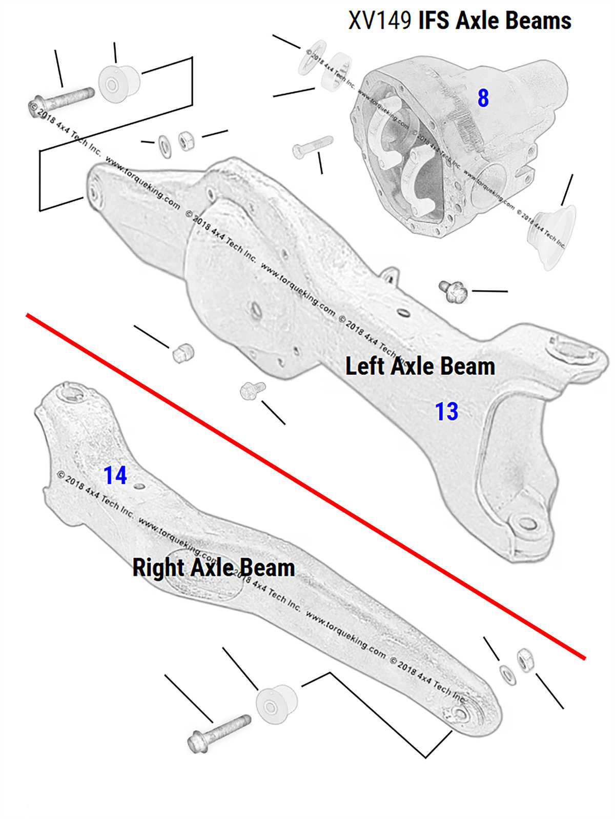 4x4 front ford f250 front axle parts diagram