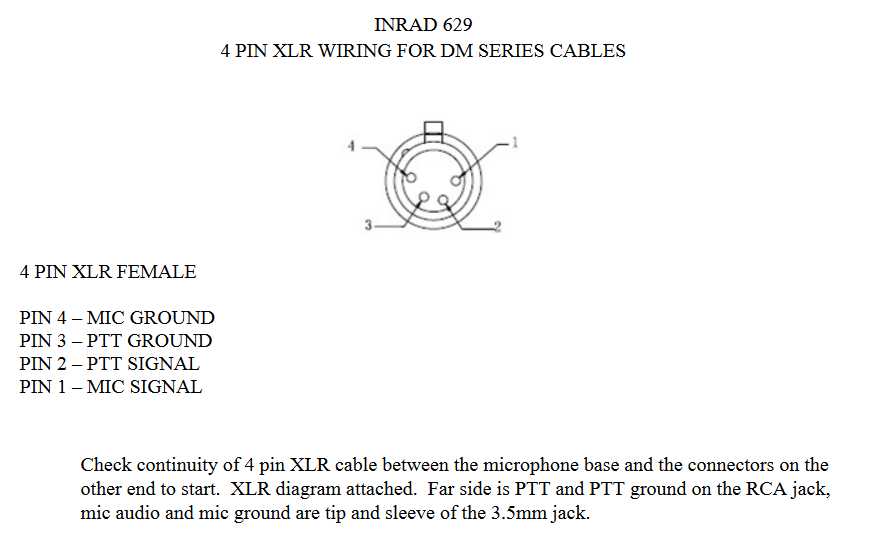 four pin wiring diagram