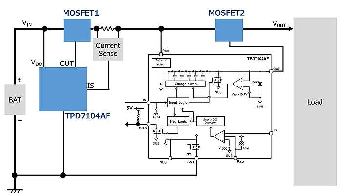 n channel mosfet circuit diagram