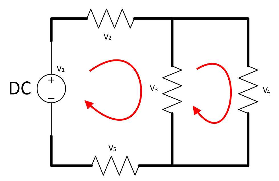 parts of a circuit diagram