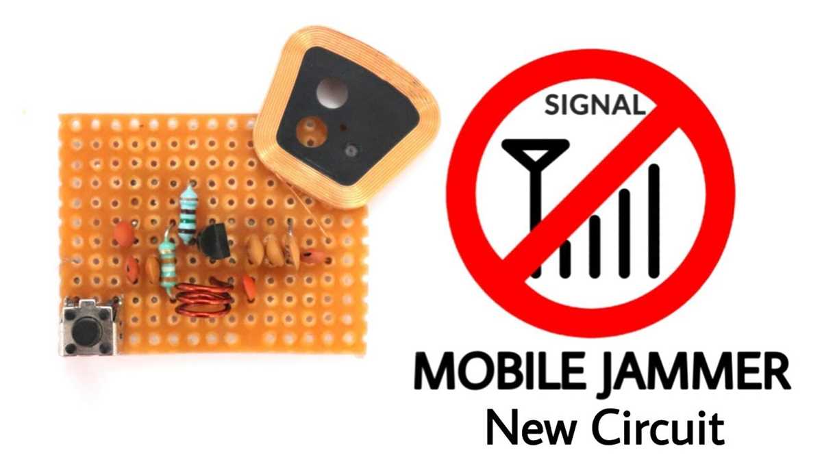gsm jammer circuit diagram