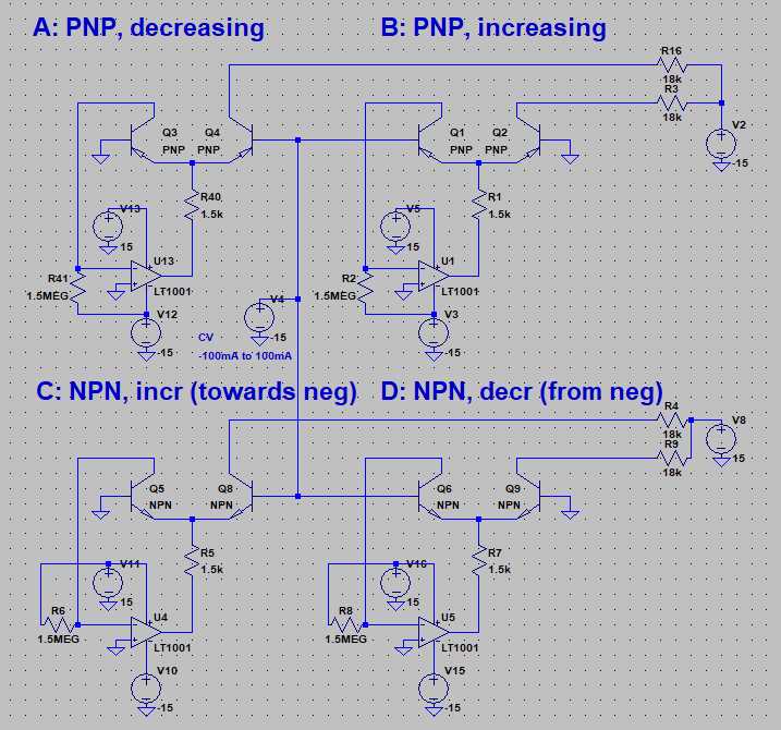 npn to pnp converter circuit diagram