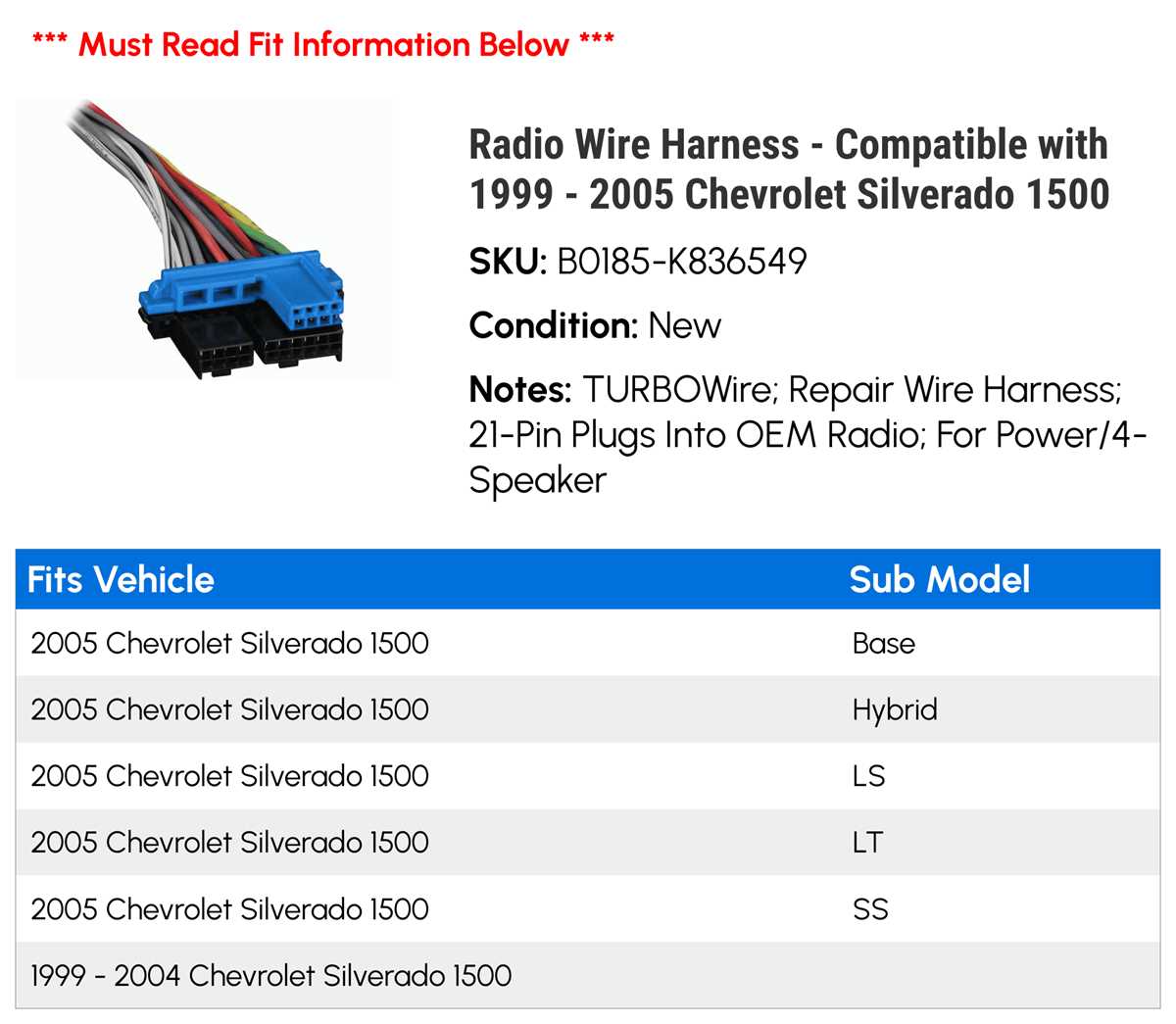 radio wiring diagram for 2004 chevy silverado