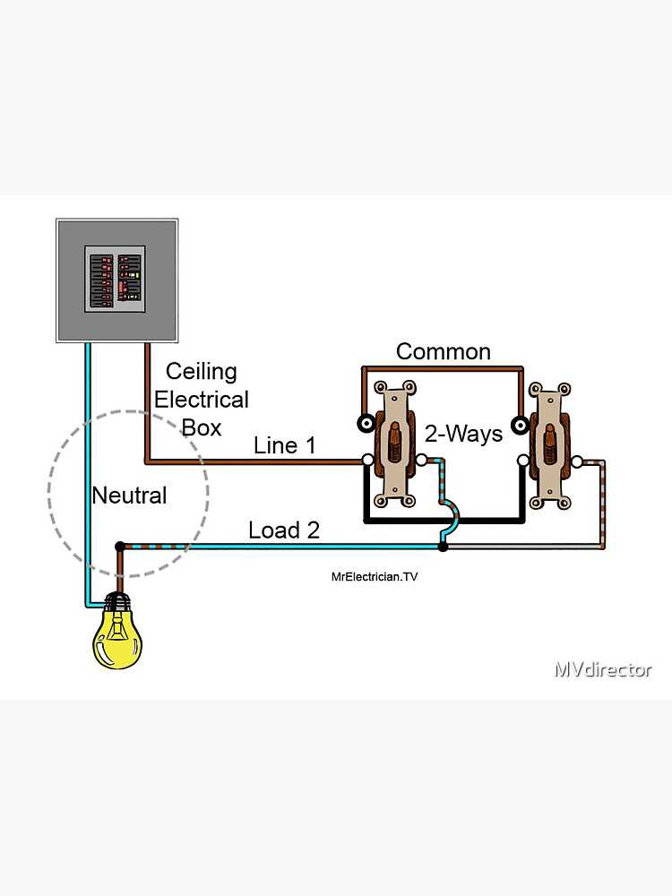 two way switch circuit diagram