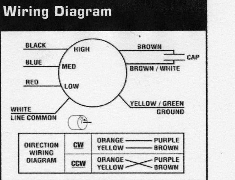 4 speed blower motor wiring diagram
