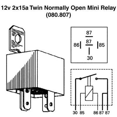 relay 12 volt wiring diagram