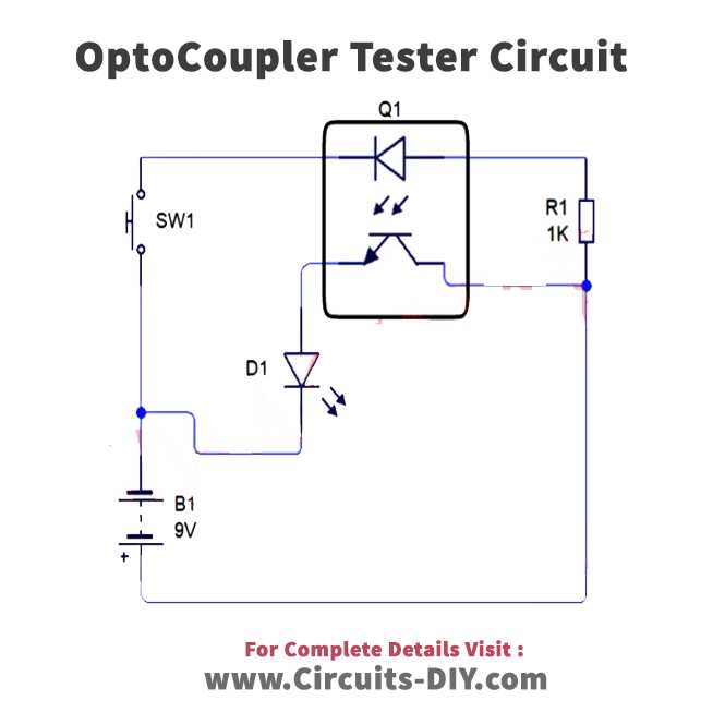 optocoupler circuit diagram