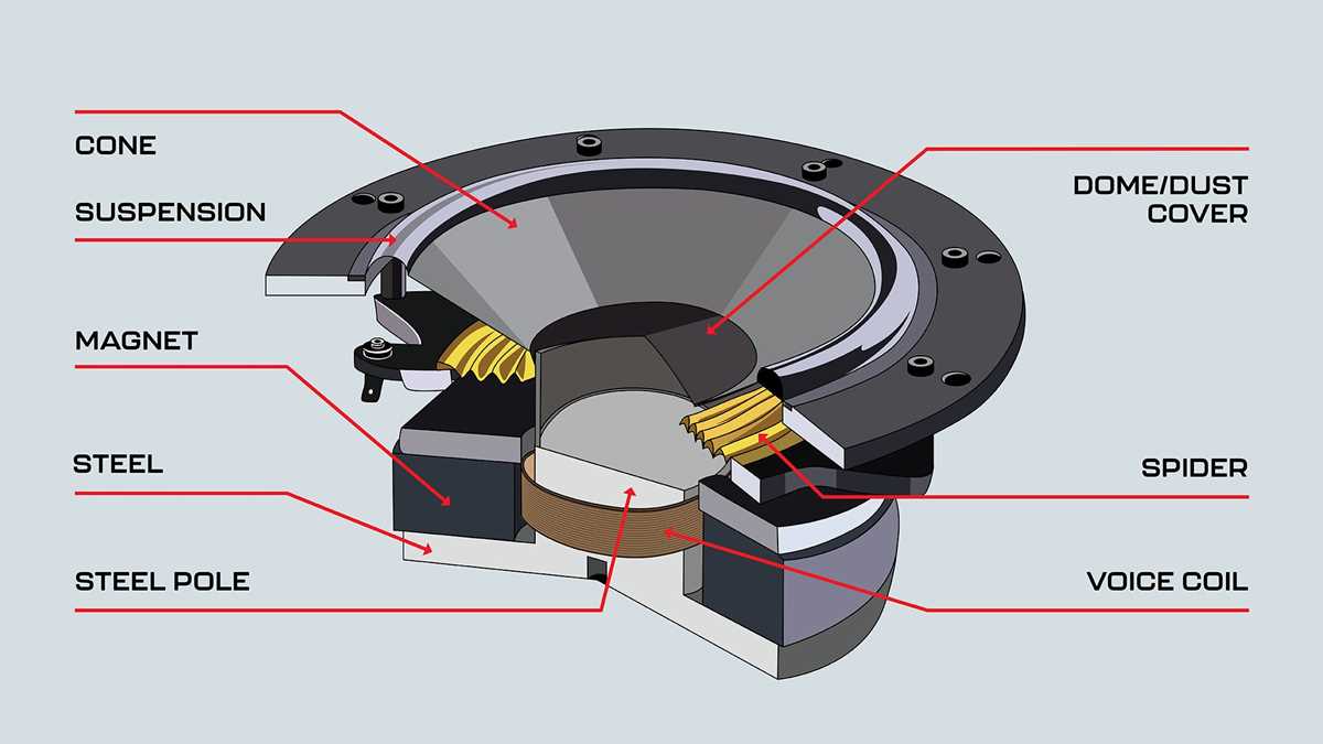 parts of a speaker diagram