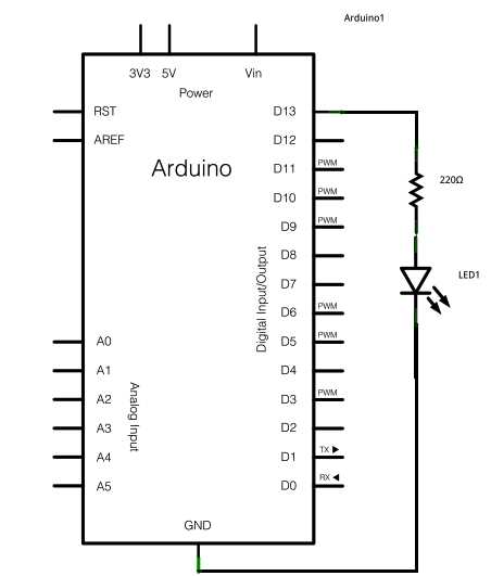 how to make circuit diagram for arduino