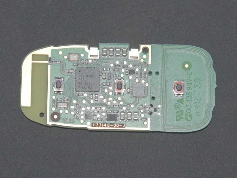 key fob circuit board diagram