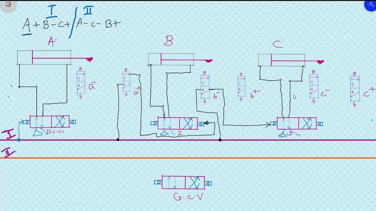 pneumatic circuit diagram pneumatic circuit diagram
