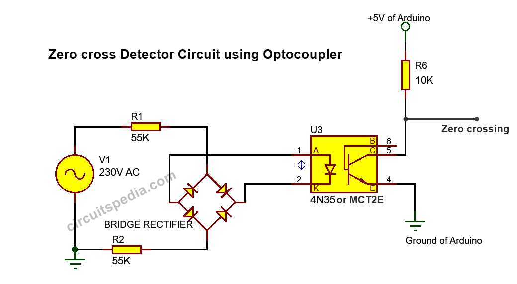 optocoupler tester circuit diagram