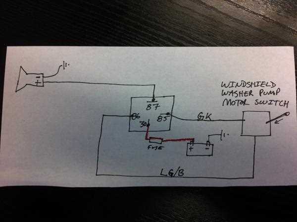 air horn wiring diagram