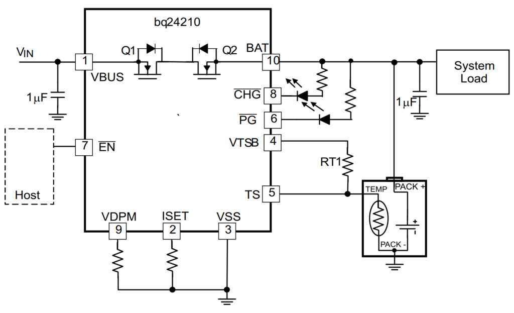 li ion battery charging circuit diagram