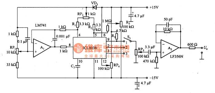 function generator circuit diagram function generator circuit diagram