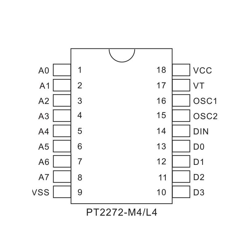 pt2272 circuit diagram