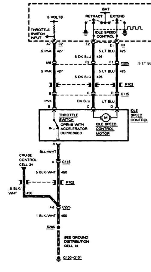 4 wire idle air control valve wiring diagram