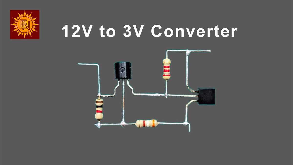 12v to 3v converter circuit diagram 12v to 3v converter circuit diagram