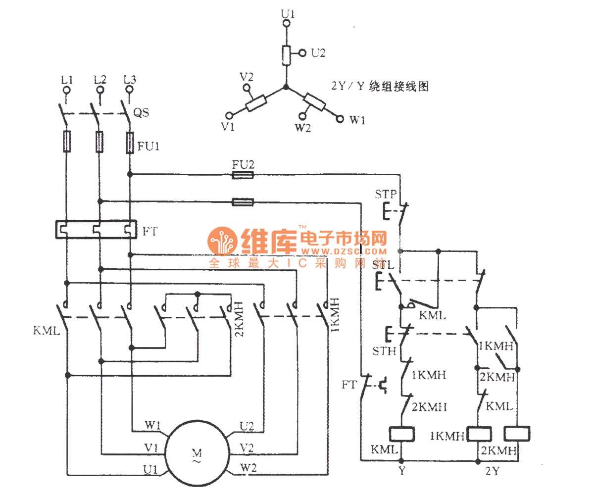wiring diagram three phase motor