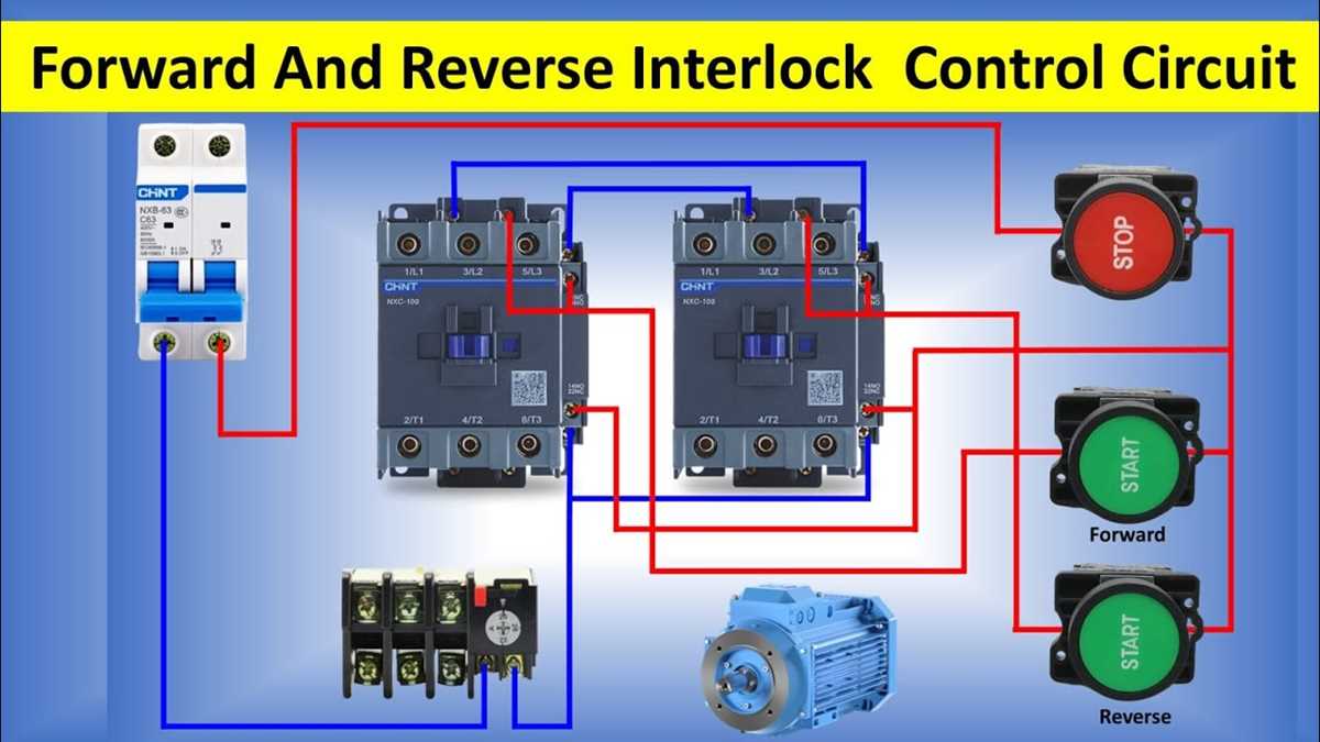 forward reverse motor circuit diagram