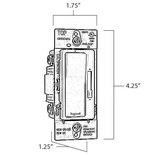 legrand light switch wiring diagram