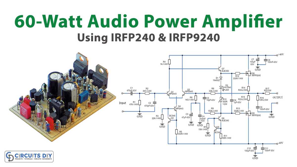 amp circuit diagram