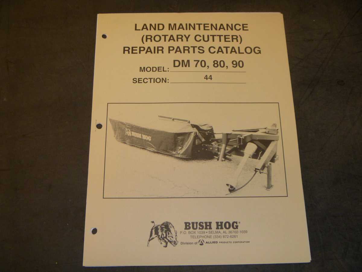 bush hog 3210 parts diagram
