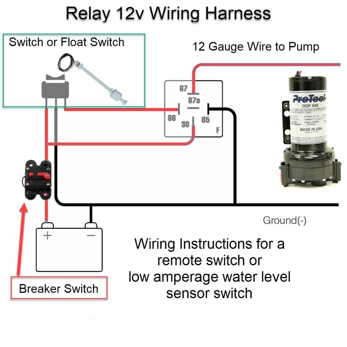 relay 12 volt wiring diagram