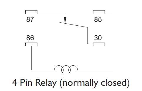 relay 4 pin wiring diagram relay 4 pin wiring diagram