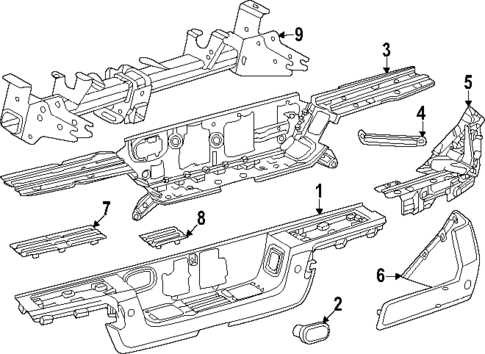 toyota tacoma parts diagram