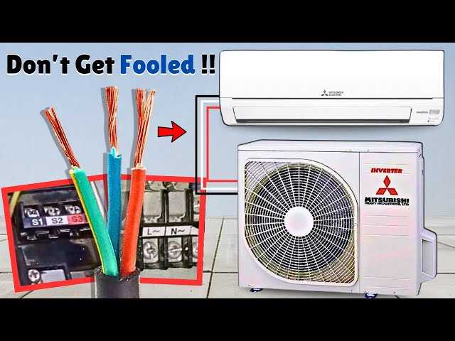 mitsubishi mini split wiring diagram