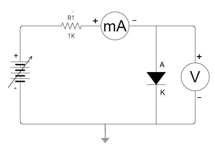 circuit diagram with diode