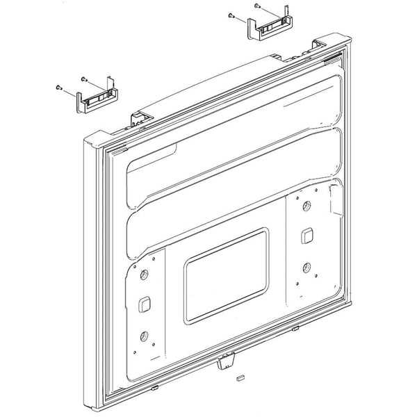 samsung refrigerator door parts diagram